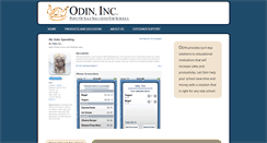 Desktop Screenshot of odin-inc.com